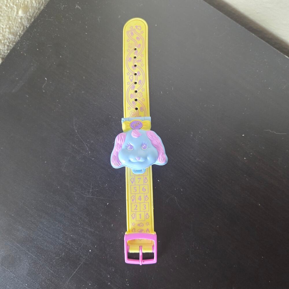 Vintage 1995 Polly Pocket Bluebird Pet Parade Polly Loves Puppy Bracelet